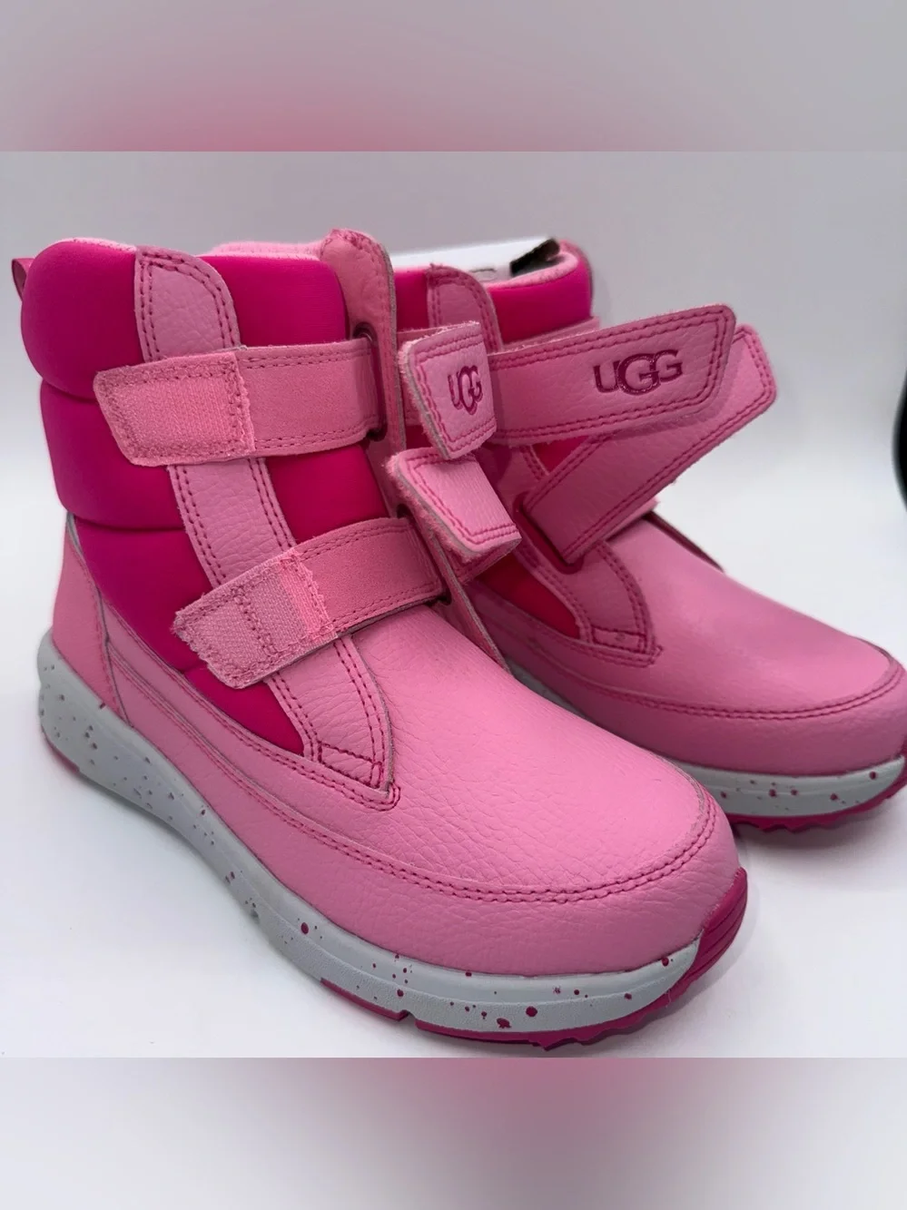 New UGG Dannie Weather‎ Waterproof Boots Little Girl US Size 3 Leather